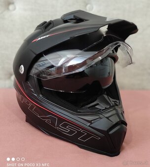 Enduro Cross Prilba UFO ARIES Black/Red 2024 - 6