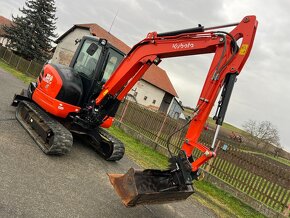 Bagr Kubota KX042-4 hyd.svahovka+2 podkopy,2400mth, 4,2t - 6