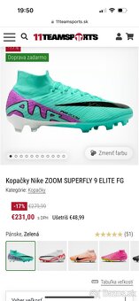 Kopačky Nike ZOOM SUPERFLY 9 ELITE FG - 6