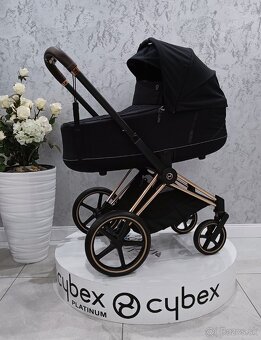 TROJKOMBINÁCIA CYBEX PRIAM PLATINUM ROSEGOLD BLACK - 6