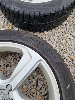 5x112 R20 + 255/45 R20 M+S zimné sada orig. AUDI - 6