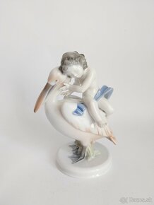 Starožitná porcelánová figura Rosenthal - Idyla - 6