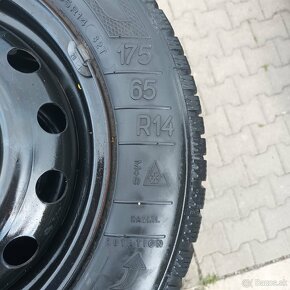 Predám zimné pneumatiky 175/65 R 14 na DISKOCH - 6