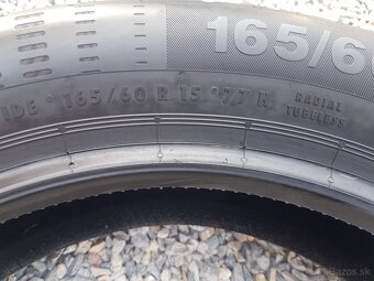 165/60 r15 letné pneumatiky 4ks Continental - 6