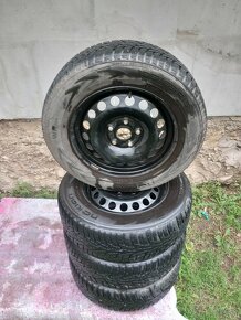 Zimne pneumatiky plus disky 195/65R15 - 6