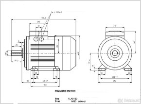 Predám elektromotor 11kW 380V - 6