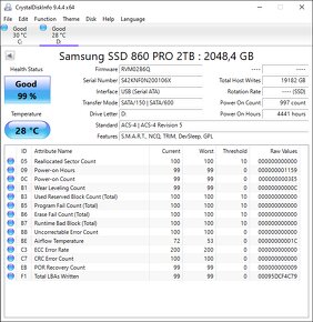 SAMSUNG V-NAND SSD 860 PRO 2TB - 6