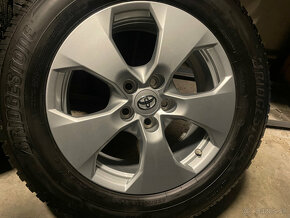 Alu disky Toyota R17 (5x114,3) vratane TPMS snimacov - 6