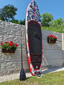 Paddleboard Funwater Red Camouflage  + adaptér na kompresor - 6