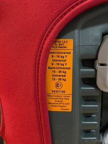 Autosedačka zn.  Britax Römer EVOLVA 123 SL SICT9-36kg - 6