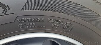 Continental Efficient ProS+ 315/70 R22,5 komplet - 6