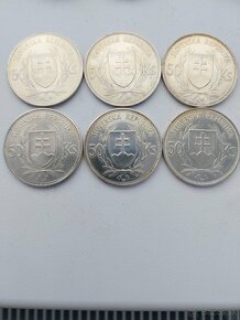 Strieborne mince slovensky stat - 6