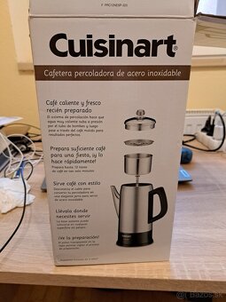 Cuisinart 12-šálkový elektrický kávovar, nehrdzavejúca oceľ - 6