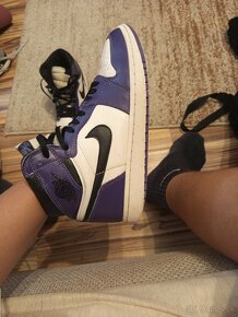 Jordan 1 hight og court polurple - 6