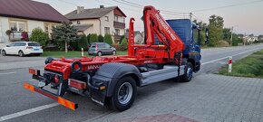 Mercedes Benz Atego 1624 hákový nosič + hydr. ruka - 6