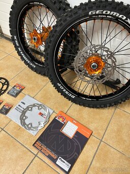 Ktm exc factory kite A60/ motomaster enduro kolesá set - 6