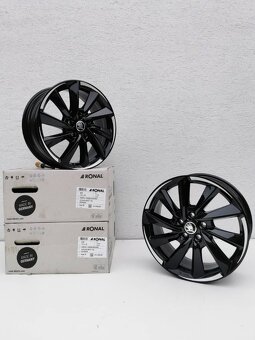 Ronal Alu disky R18 7,5X18 ET45 5X112 Cupra, Škoda, Vw - 6