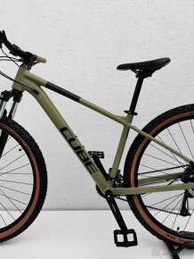 Nový Horský bicykel Cube Aim Race olive´n´black M - 6