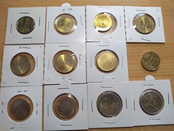 Euro mince 1 - 6