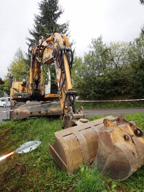 15t bagr opěry mimoosé balony Liebherr A314 - 6