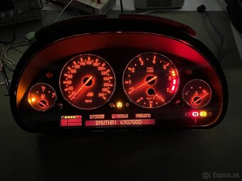 Budíky prílstrojový panel BMW E39 M5 Tachometer 300km/h - 6