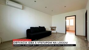 3 izbový prerobený byt s loggiou, Manckovičova, Hlohovec - 6