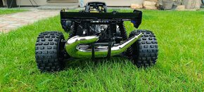 Predám ČISTO NOVÉ 1:5 BENZÍNOVÉ RC auto Rovan Baja 5b MODRÉ - 6