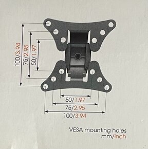 VOGELS WALL 1045S – čierny držiak TV - 6