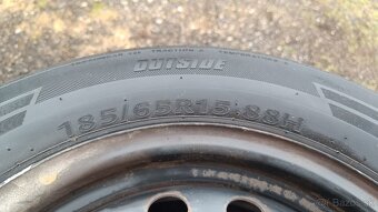 sada diskov KIA 15x5,5J 4x100 s pneu kumho 185/65 R15 letné - 6