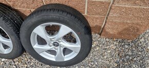 Alu, hliníkové disky Toyota 5x114,3,  215/60 R17 Continental - 6