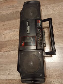 Sharp WQ T 222H bk, radiomagnetofon retro kazeťák - 6