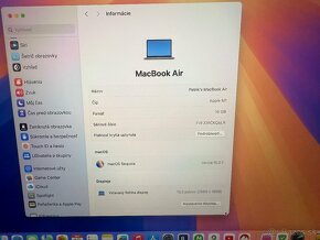 MacBook Air 13" M1, 16GB Ram, 256 GB SSD - 6