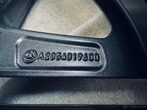 Originál zimní kolesa Mercedes C43 W205 R18 - 6