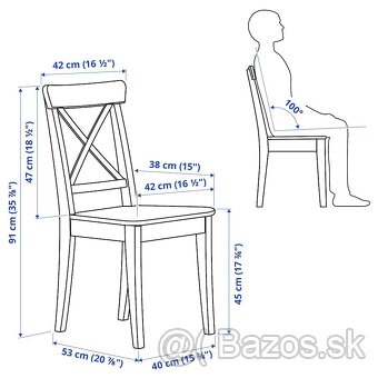 Ikea Ingolf stolička - 6