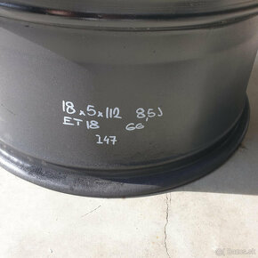 Originál Mercedes disky 5x112 R18 ET18 - 6