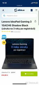 Lenovo Ideapad Gaming 3 15ACH6 - 6