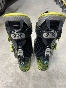 Ski alpové Lyžiarky Scarpa 312 mm skelet , 280 mm papuča - 6