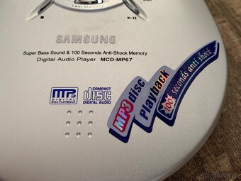 Predám MP3 Discman Samsung s balením a “diaľkovým” ovl. - 6