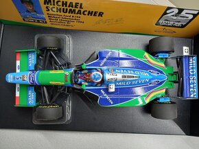 F1 BENETTON FORD B194 VÍTĚZ AUSTRÁLIE 1994 SCHUMACHER 1:18 - 6