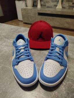 Air Jordan 1 Low, University Blue, EU 44 - 6