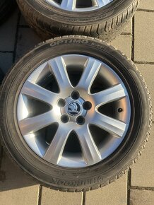 Alu disky 5x100 r15" škoda Fabia 2,Roomster - 6