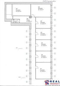 MASARYKOVA: NOVÉ NEBYTOVÉ priestory cca 23 m2 až cca 34 m2,  - 6