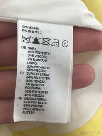 Žlté krátke sako H&M, veľk. 42 - 6