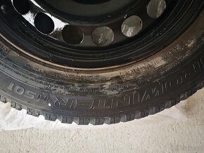 zimné pneu 205/60R16 na oceľových diskoch - 6