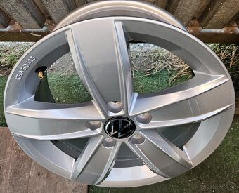 Nové, originálne hliníkové disky VW - 5x112 R16 - 6