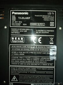 Predám lcd televízor Panasonic TX-20LA80F - 6