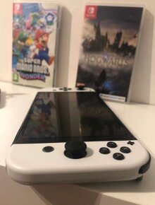 Herná konzola Nintendo switch (OLED model) white version - 6