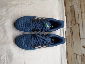 Adidas 42 2/3 - pánske modré tenisky - 6