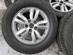 zimní alu kola Hyundai Kia 5x114.3 6.5jx16 et46 - 6