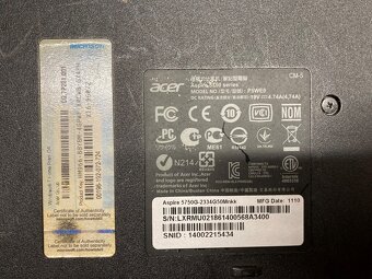 Acer Aspire 5750 - 6